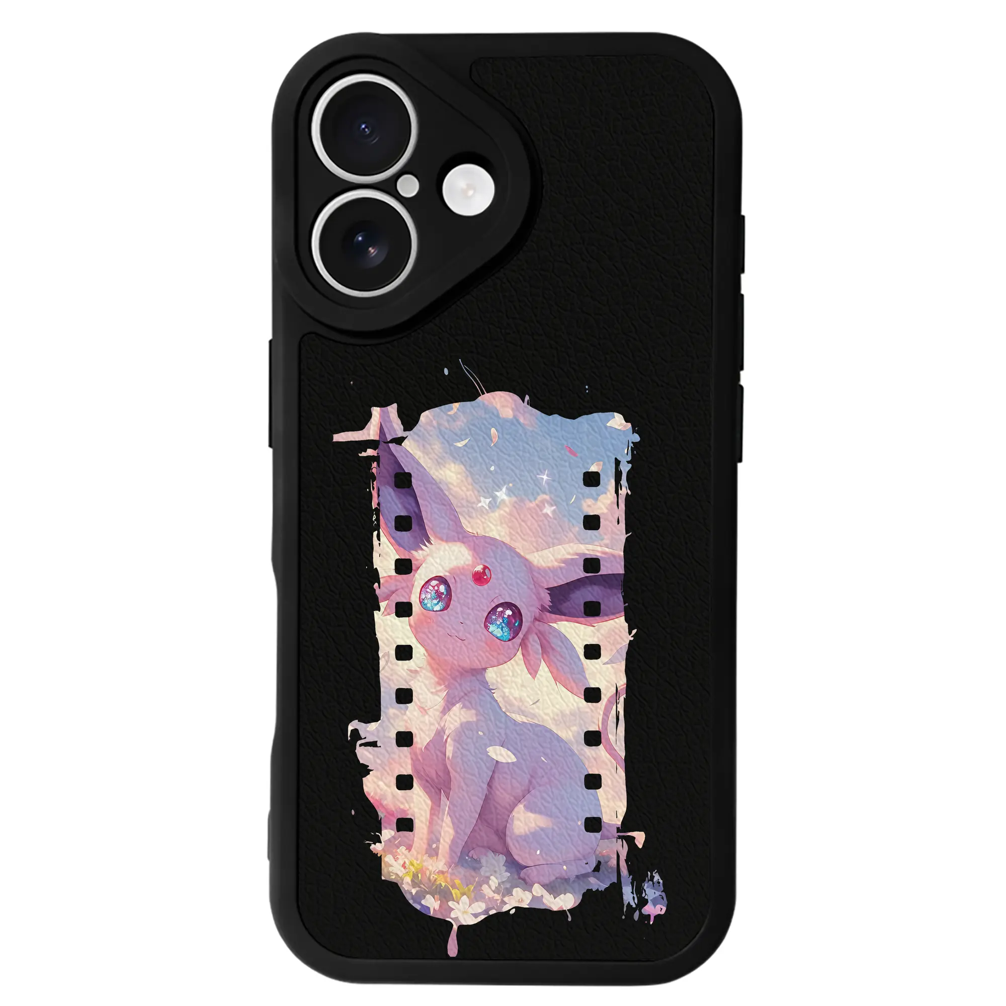 ポケモン グッズ,イーブイ - IPhone 16シリーズ対応 ・ シリコンスマホケース ・ レザー調 ・ 高精度フィット ・ 耐衝撃 ・ ワイヤレス充電対応 ・ 精密カット